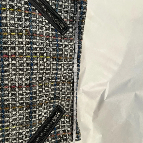 Jack Women's Black Multicolored Pencil Mini Skirt Fully Lined Size US 8 - Picture 5 of 7